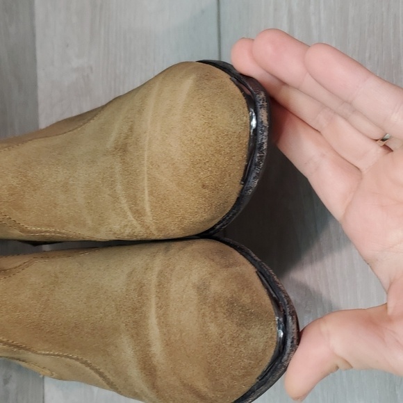 Marc Fisher LTD MLYOHANI Womens Ankle Suede Heels boots shoes sz 6.5M - Picture 4 of 14